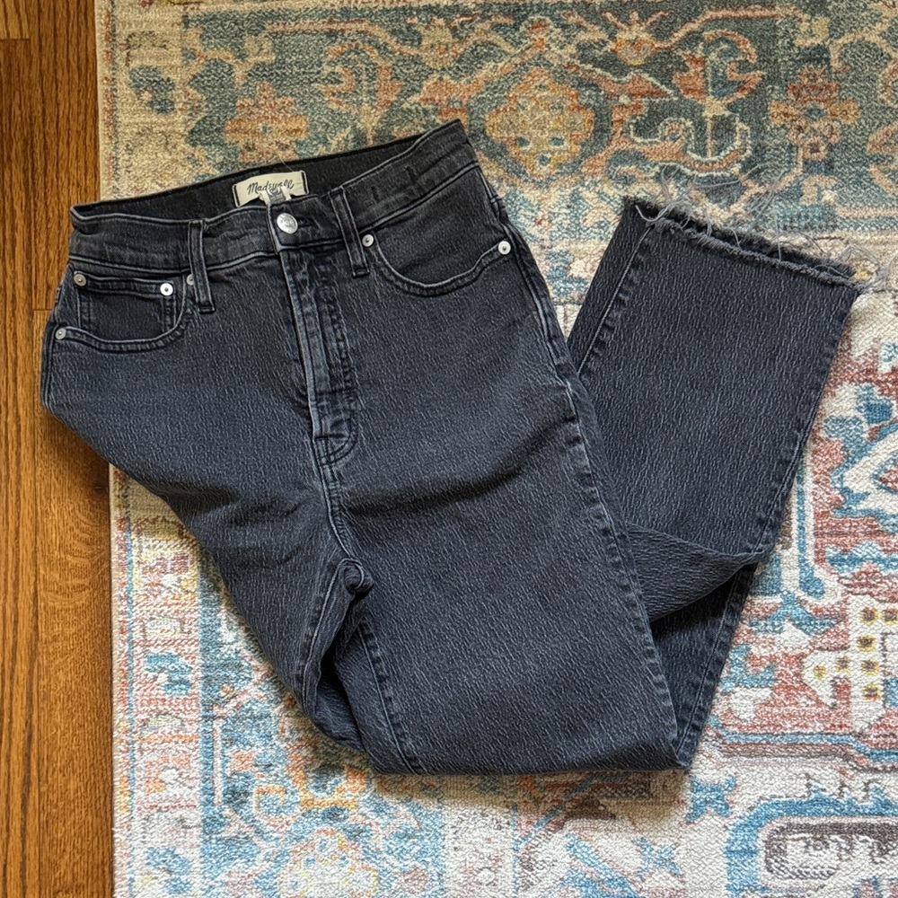 Madewell perfect vintage straight Jeans